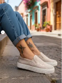 Espadrile dama casual bej Y602 T55-3 Espadrile dama casual bej Y602 T55-3